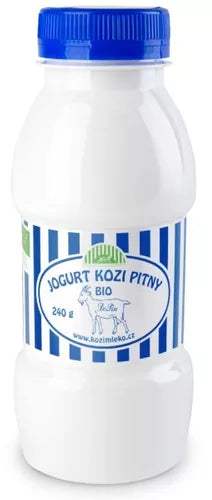 *KOZIMLEKO Jogurt kozi pitny (240 g) - BIO