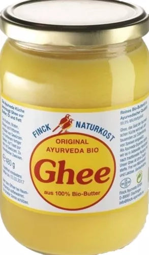 FINCK AYURVEDA Masło klarowane Ghee (480g) - BIO
